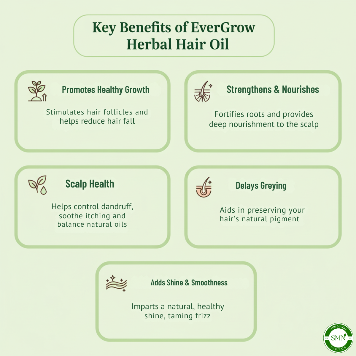 EverGrow Hair Oil - Herbal Hair Oil