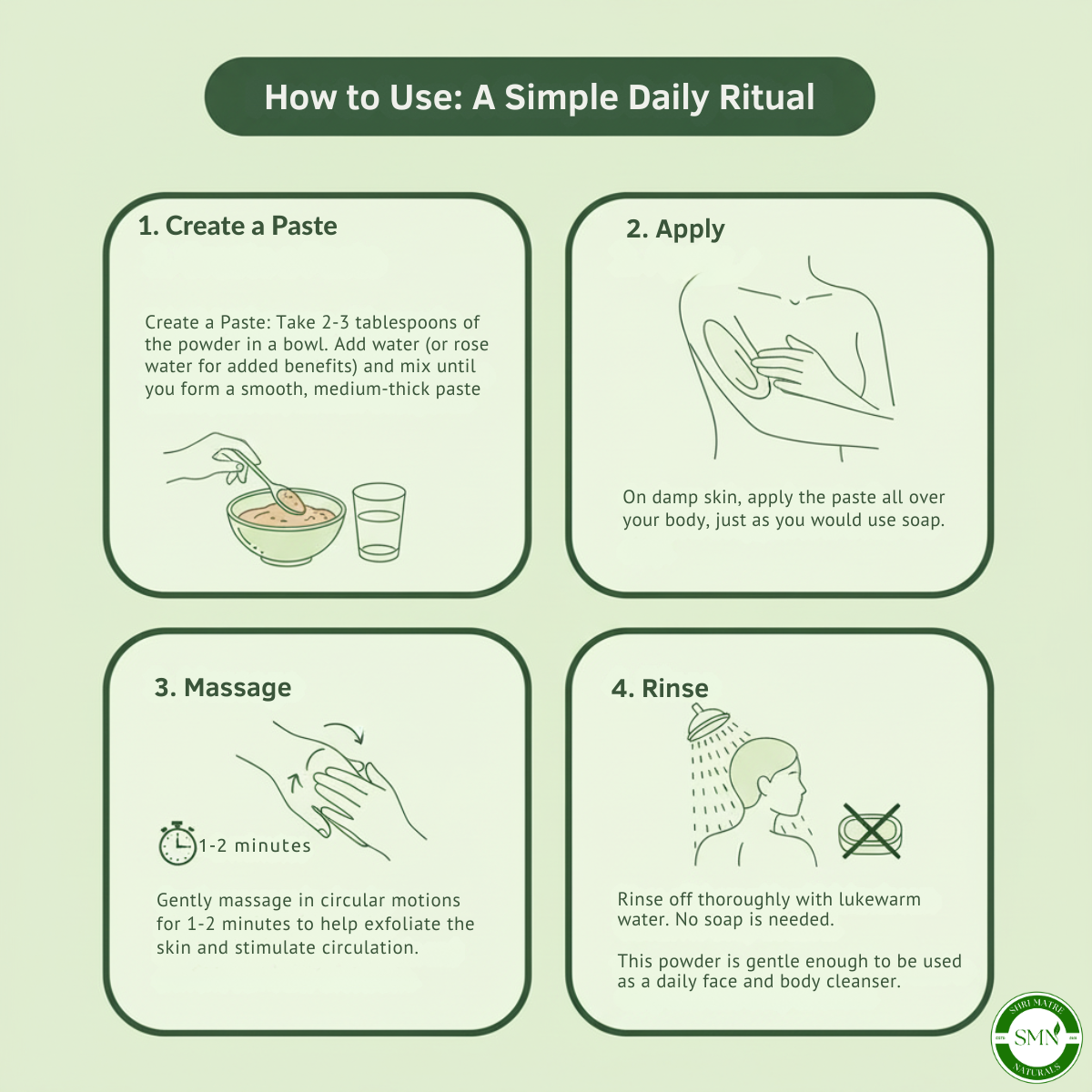 Petal & Root - Herbal Bath Powder