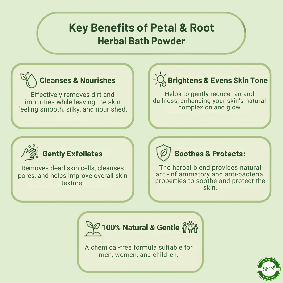 Petal & Root - Herbal Bath Powder