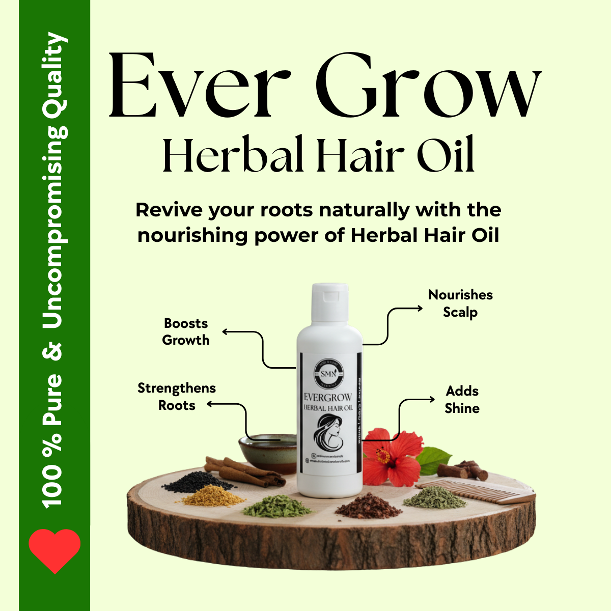 EverGrow Hair Oil - Herbal Hair Oil