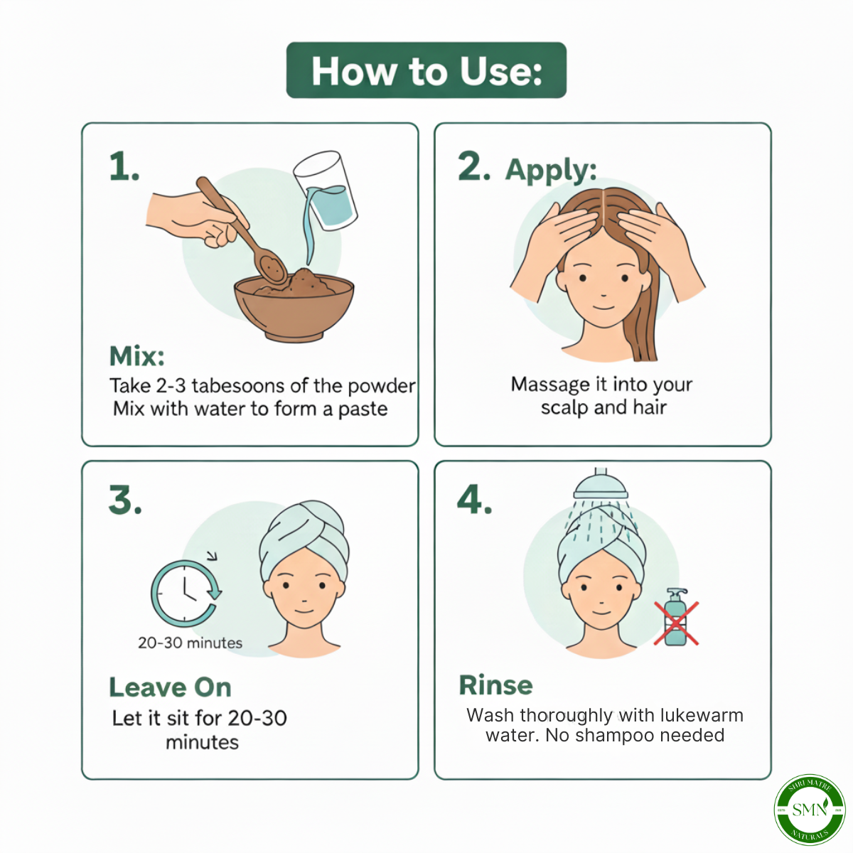 EverGrow Hair Pack - Herbal Hair Pack